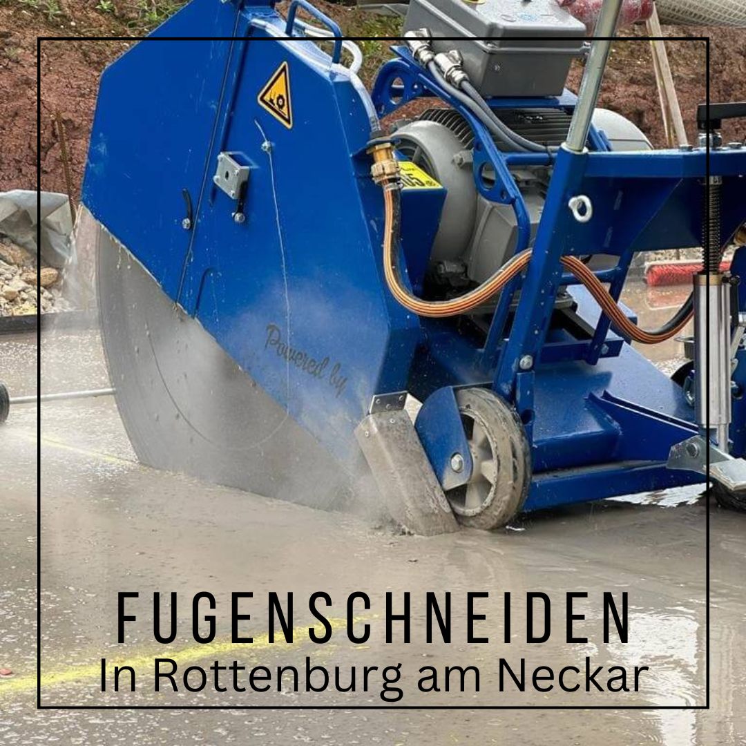 Fugenschneiden Beton Asphalt in Rottenburg am Neckar