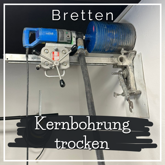 Kernbohrung trocken Bretten