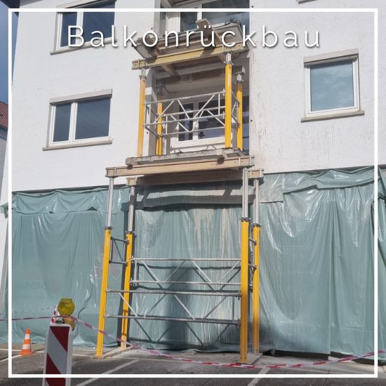 Balkon entfernen, Wärmebrücke, Balkonrückbau, Balkonabbruch