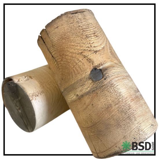 Holzbohrkrone Kernbohrung in Holz