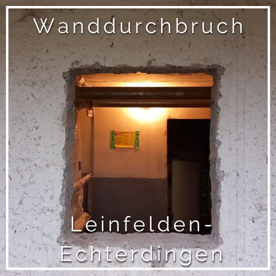 betonbohr Wandöffnung 3 Leinfelden-Echterdingen